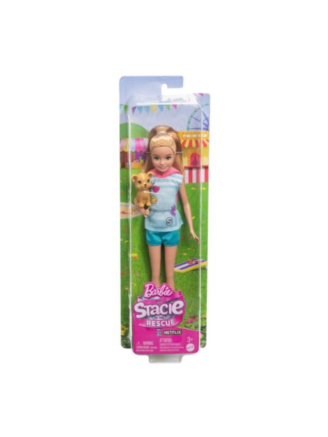 Barbie Stacie Doll With Pet Dog (No Color- Image 4)