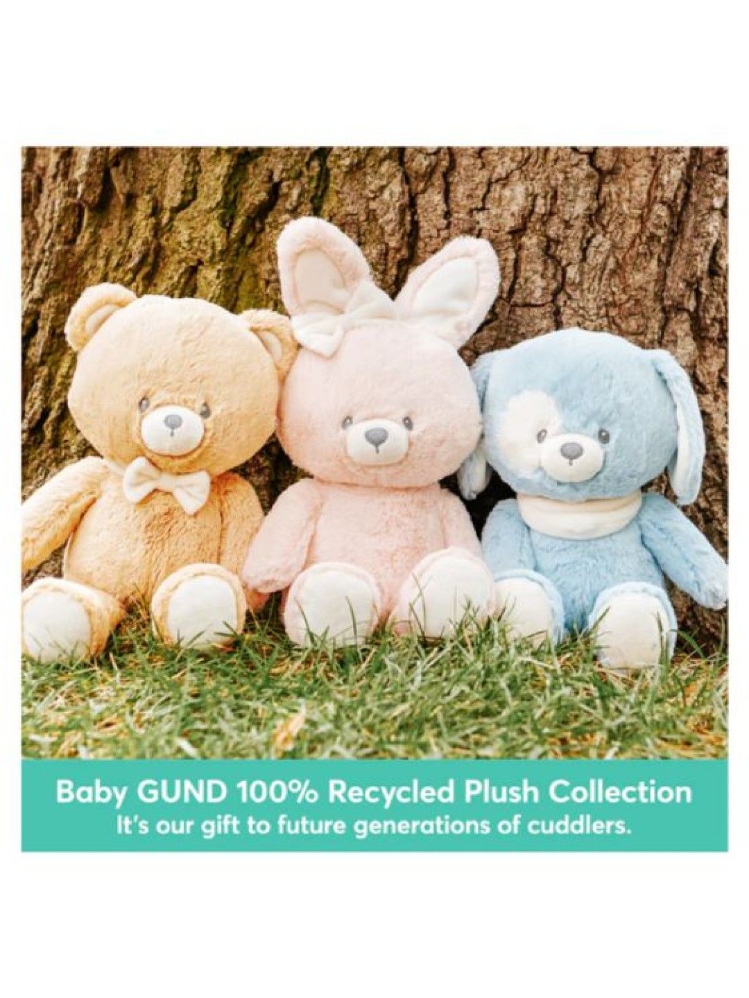 Gund 100% Recycled Teddy Bear, Brown Plush Toy (13in) (No Color- Image 4)