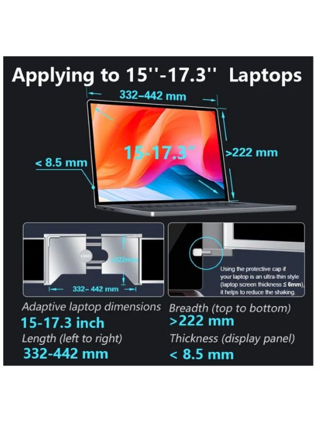 JUNO S600 Portable Monitor (Gray- Image 3)