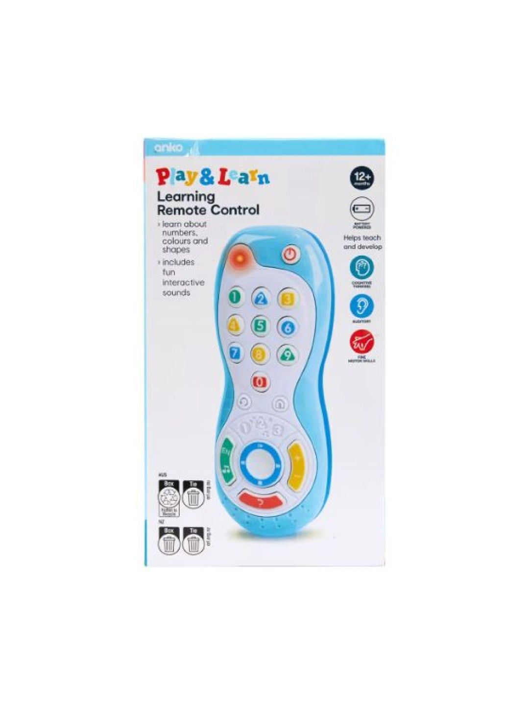 Anko Play & Learn Learning Remote Control (No Color- Image 4)