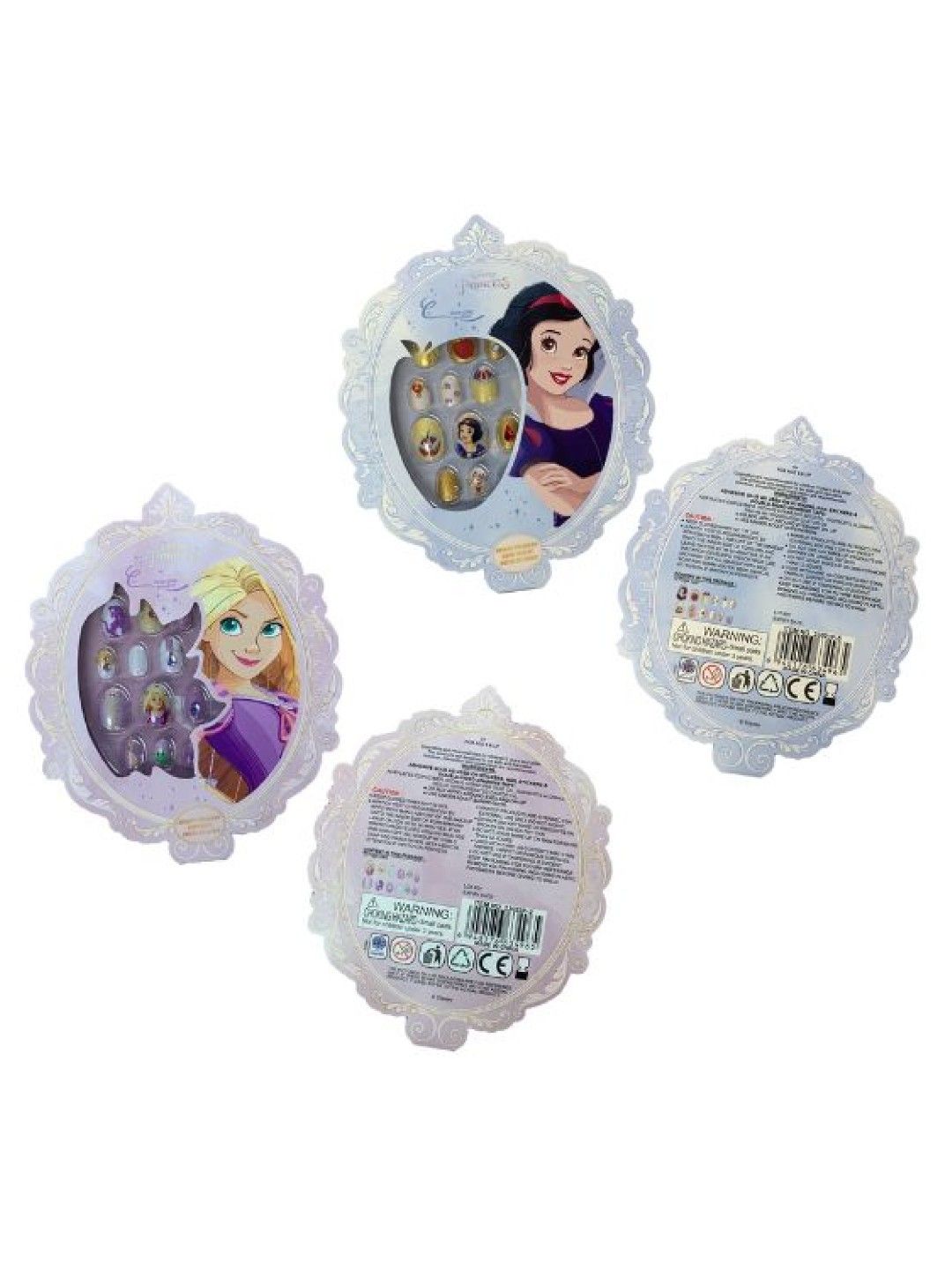 S&Li Cosmetics Disney Princess Origianl - Glitter Press On Nail Set (No Color- Image 4)