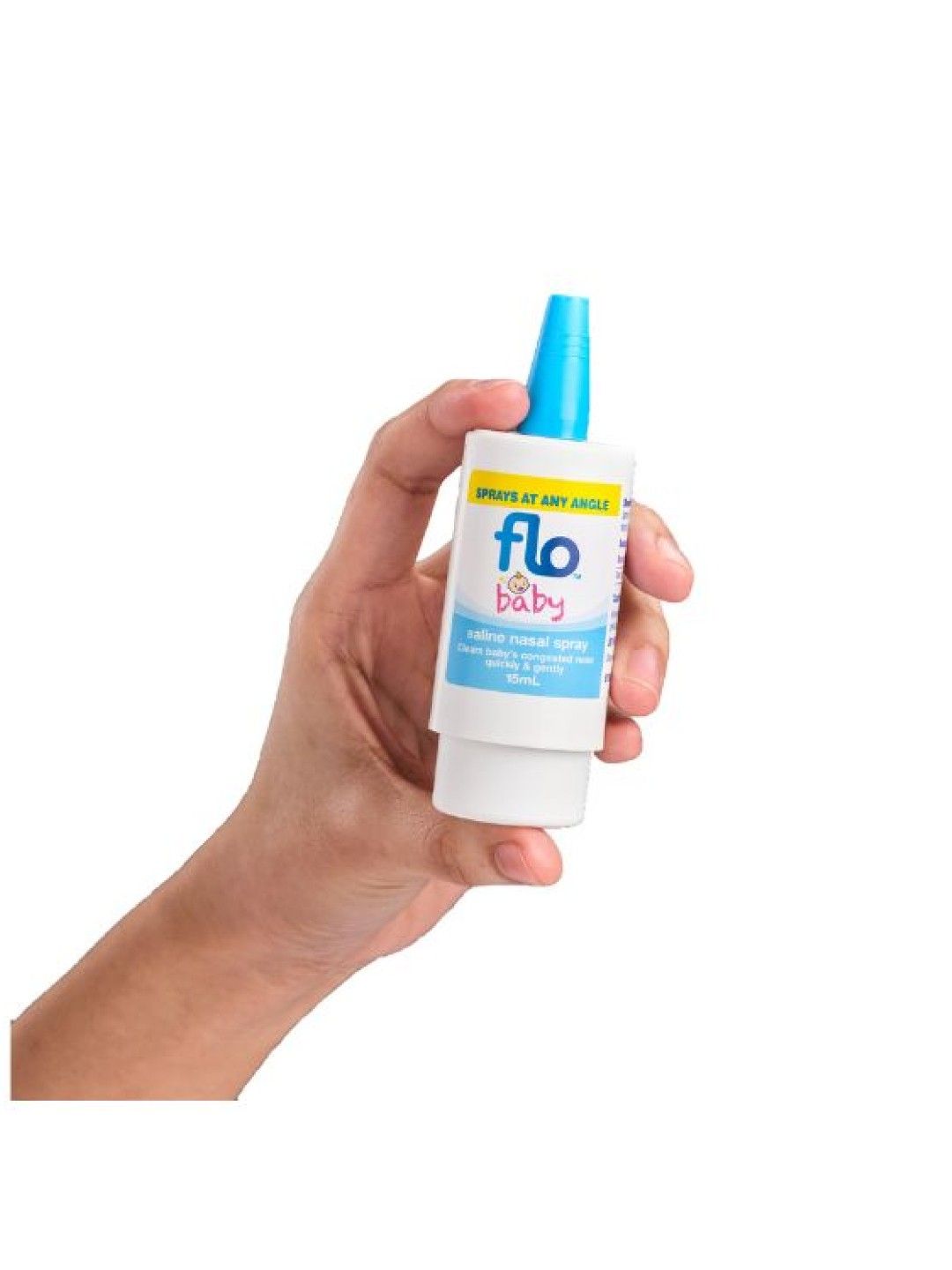 FLO Baby Saline Nasal Spray (15ml) (No Color- Image 4)