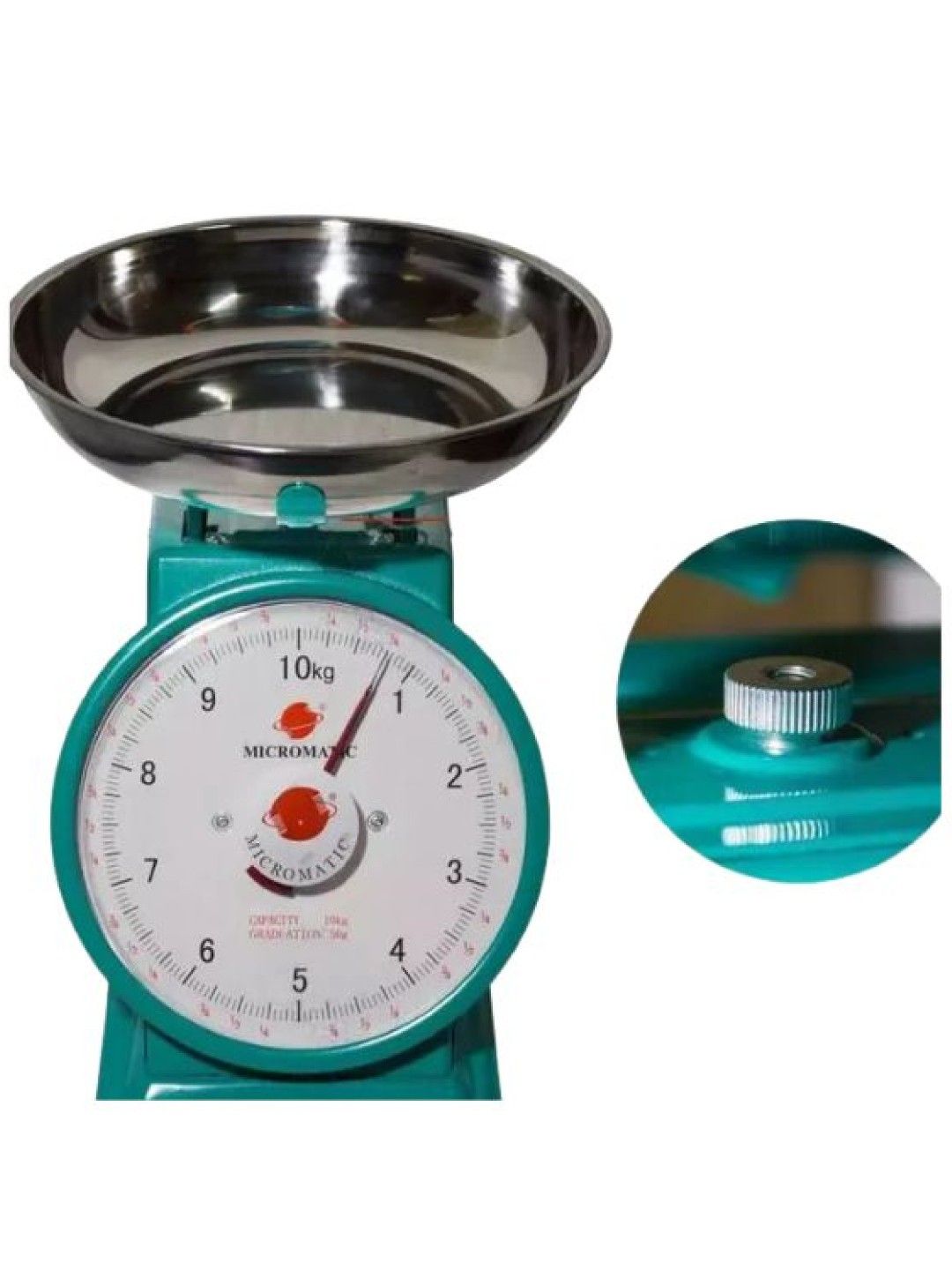 MICROMATIC MDS-10AB Aluminum Bowl Dial Scale 10kg (No Color- Image 4)