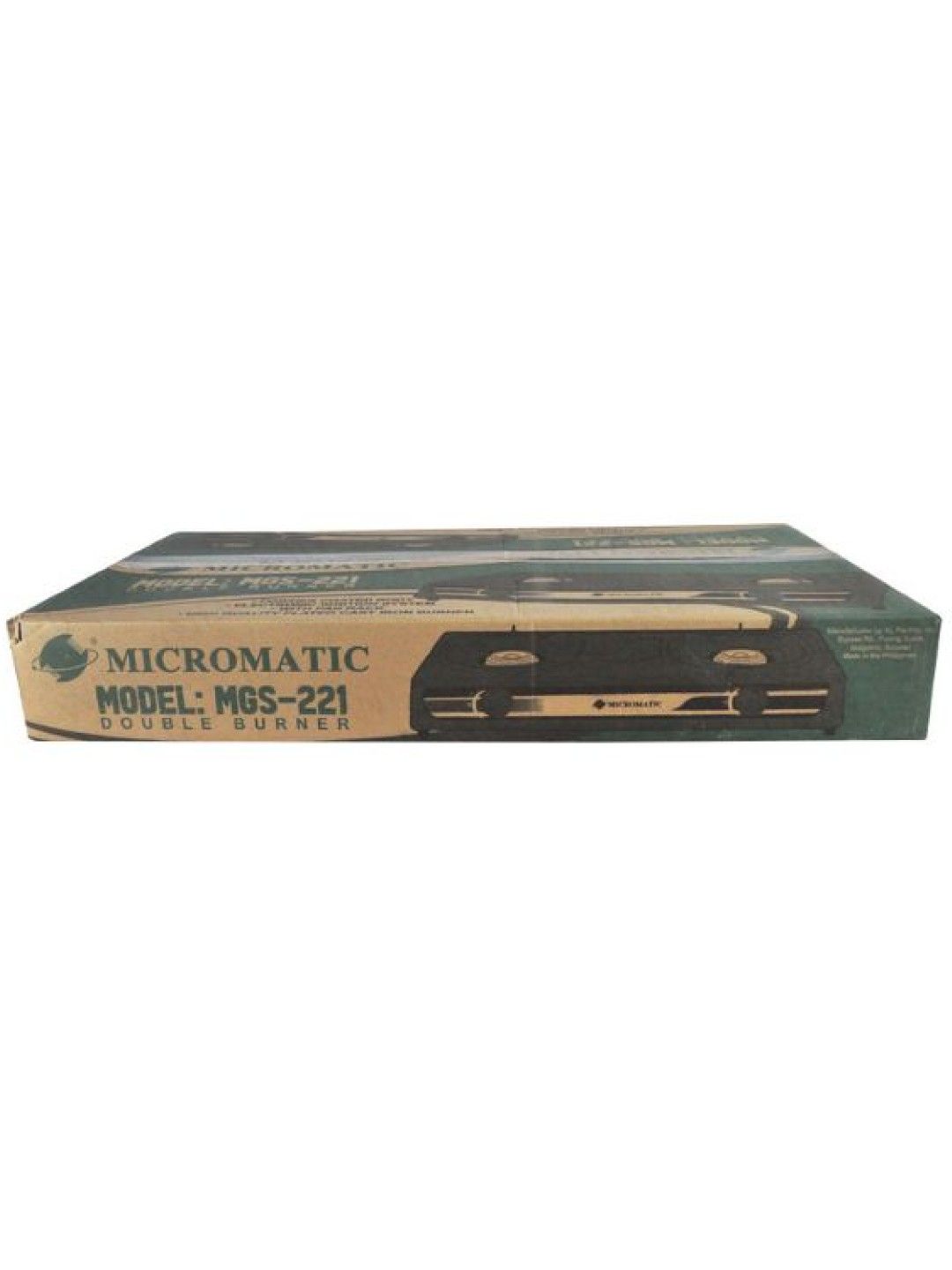 MICROMATIC MGS-221 Double Burner Gas Stove without Regulator (No Color- Image 4)