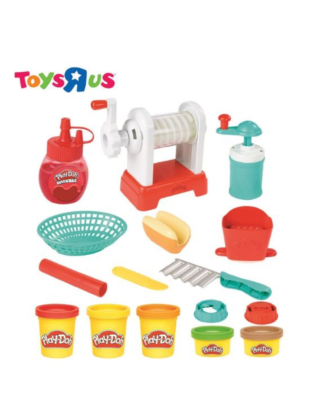 Toys R Us Play-Doh Kitchen Creations Spiral Fries Playset (No Color- Image 4)