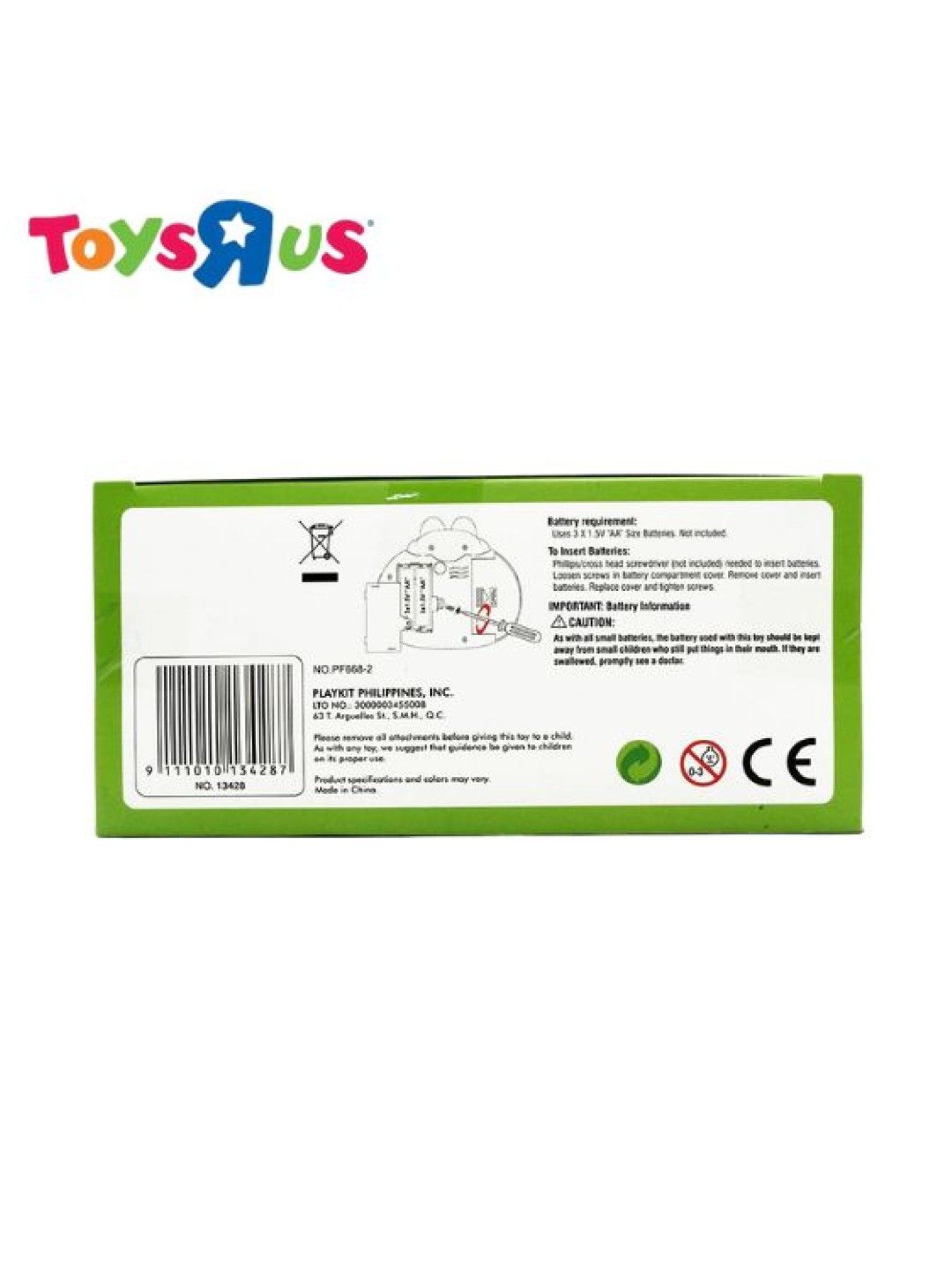 Toys R Us KidShop Mr. Frog Camera Bubble Maker (No Color- Image 4)