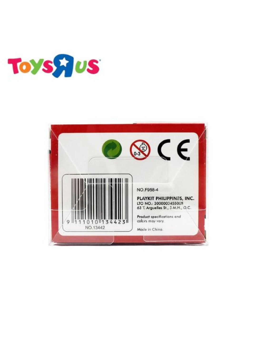 Toys R Us Kidshop Little Garage Friction Car (Red- Image 4)