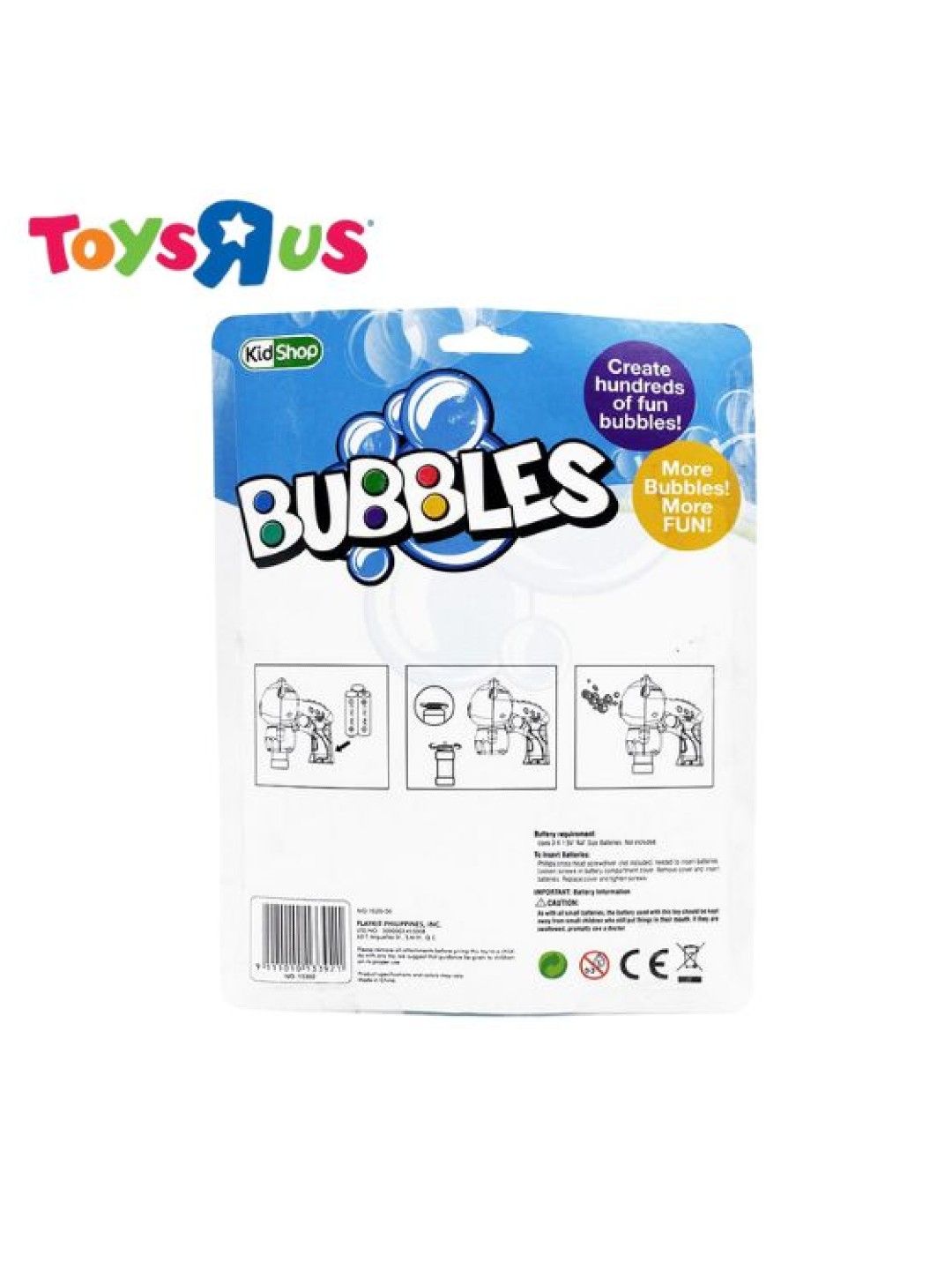 Toys R Us KidShop Cow Bubble Maker (Blue- Image 2)