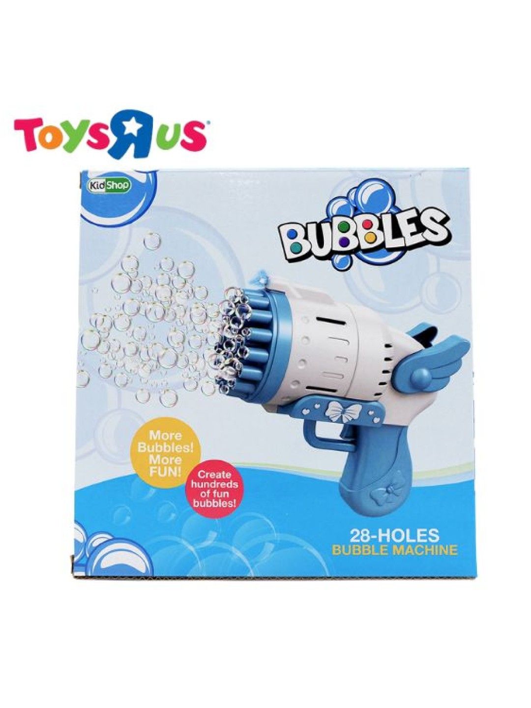 Toys R Us KidShop 28-Holes Bubble Machine (White/Blue- Image 2)