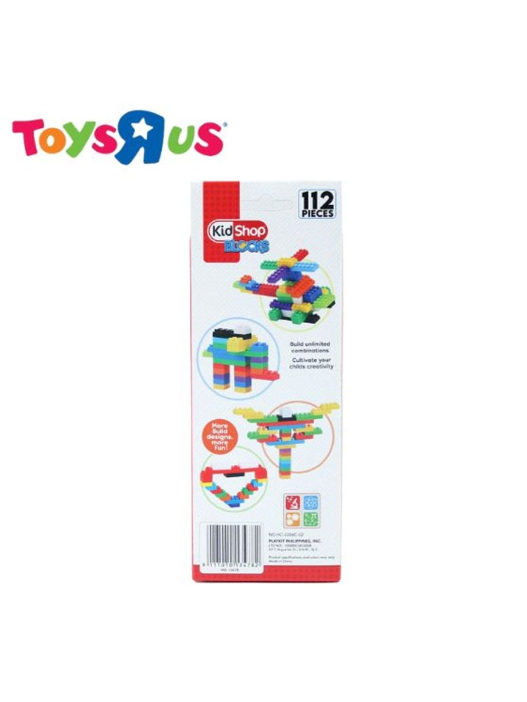 Toys R Us KidShop Blocks 112pcs (No Color- Image 3)
