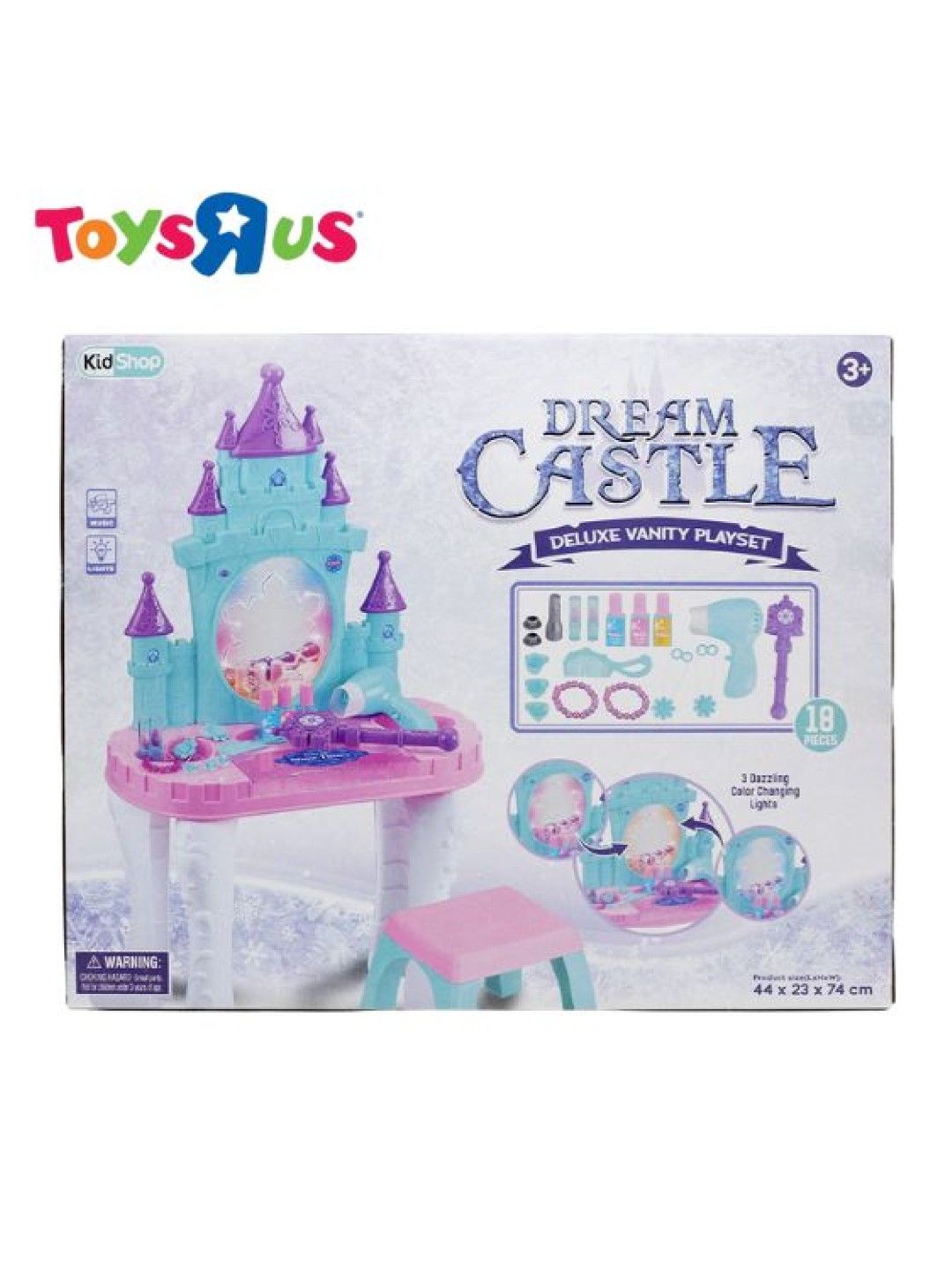 Toys R Us KidShop Dream Castle Deluxe Vanity Pretend Playset with Light & Sound (No Color- Image 2)