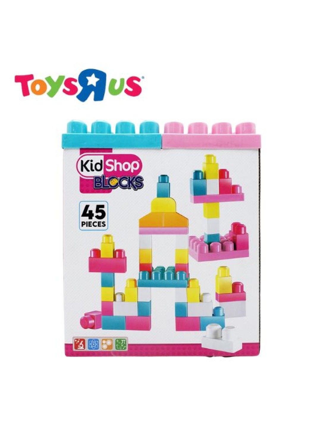 Toys R Us KidShop Blocks 45 Pieces (No Color- Image 2)
