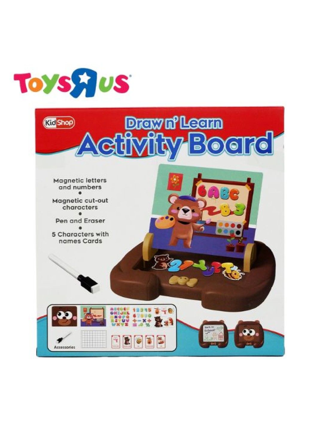 Toys R Us KidShop Draw n' Learn Activity Board - Bear (No Color- Image 2)