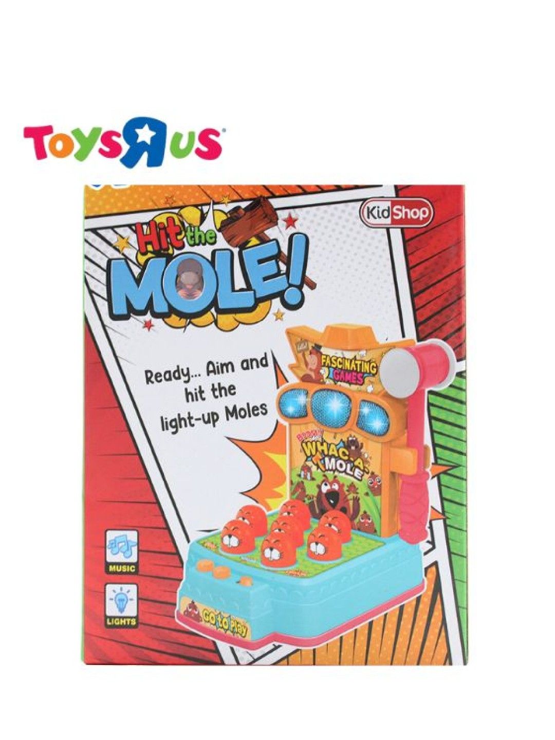Toys R Us KidShop Tabletop Game Hit the Mole (No Color- Image 4)