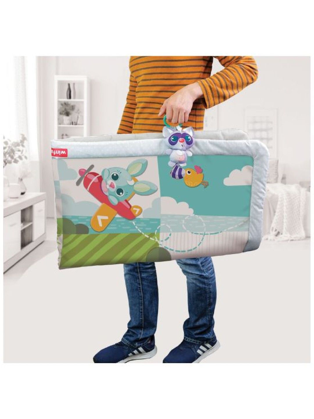 winfun Snuggle Pals Super Playmat (No Color- Image 4)