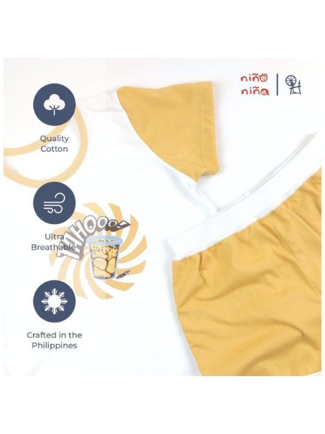 Looms Toddler Girls T-Shirt and Shorts Set Pinoy Streat Collection (No Color- Image 4)