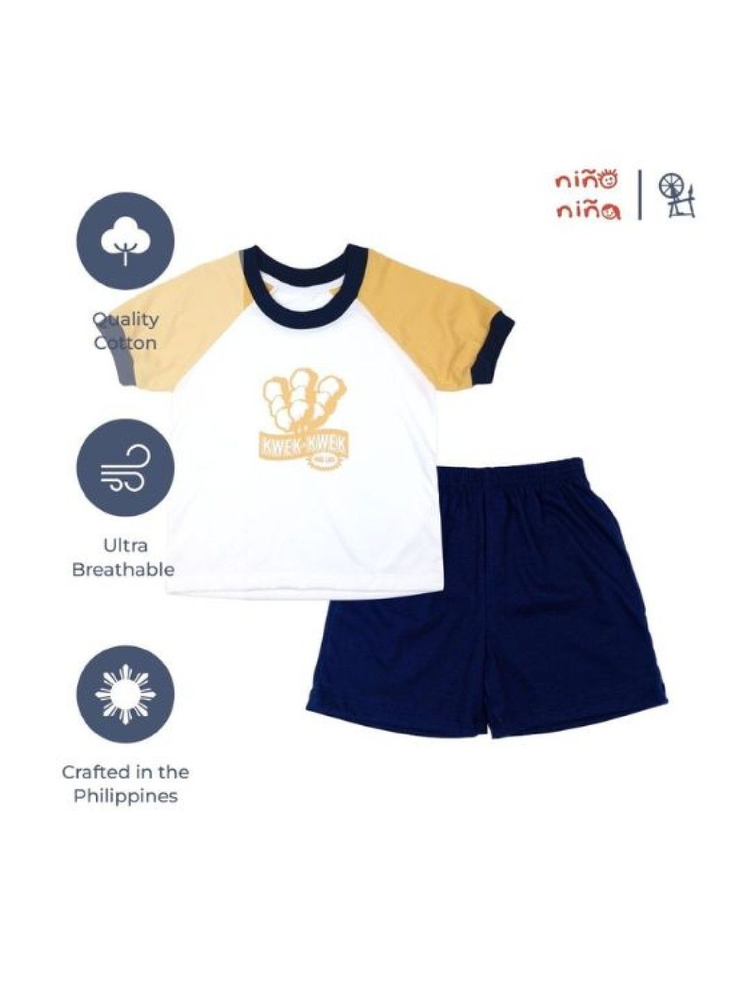 Looms Toddler Boys T-Shirt and Shorts Set Pinoy Streat Collection (No Color- Image 4)