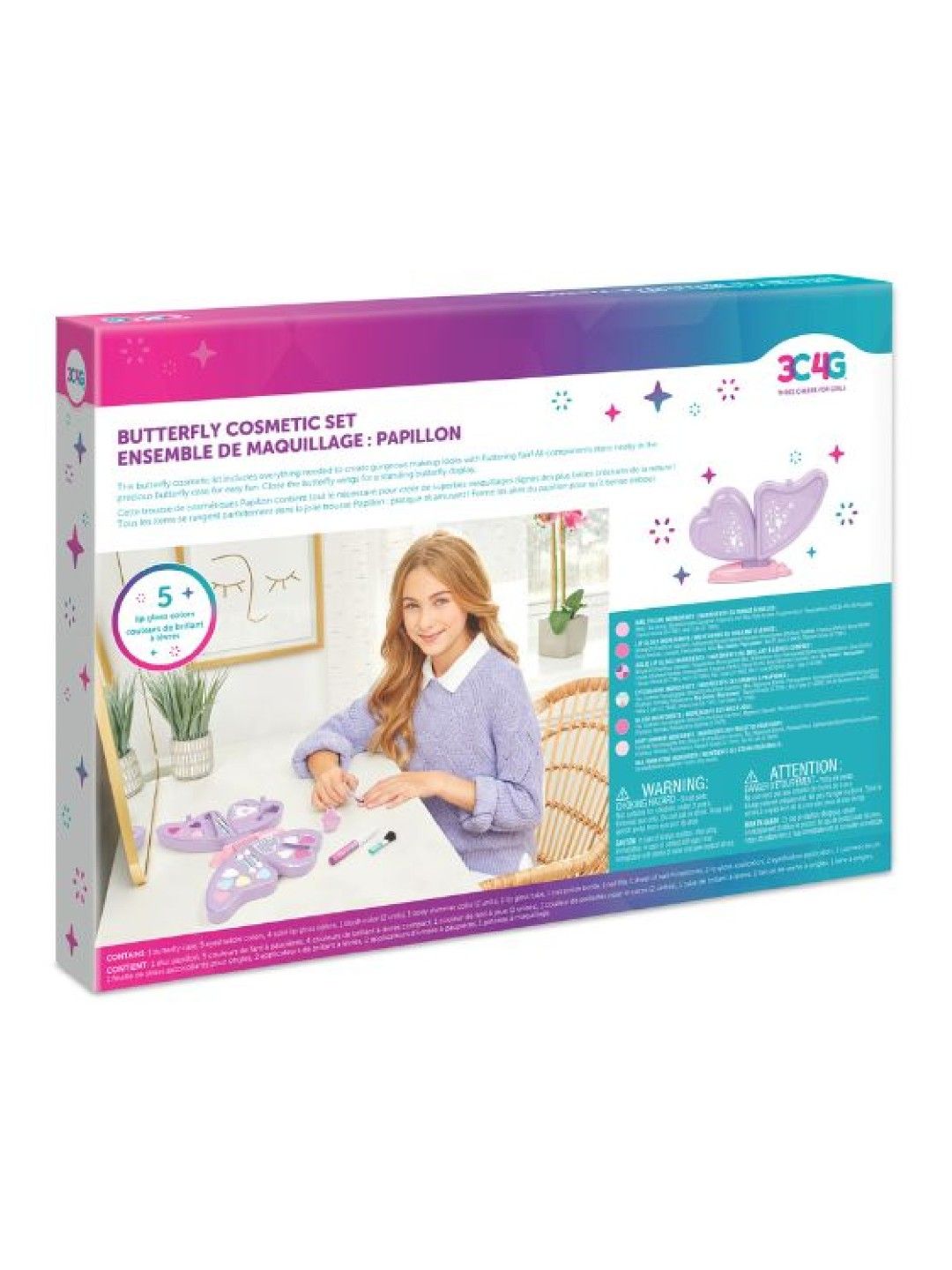 Make It Real Butterfly Cosmetic Set (No Color- Image 4)