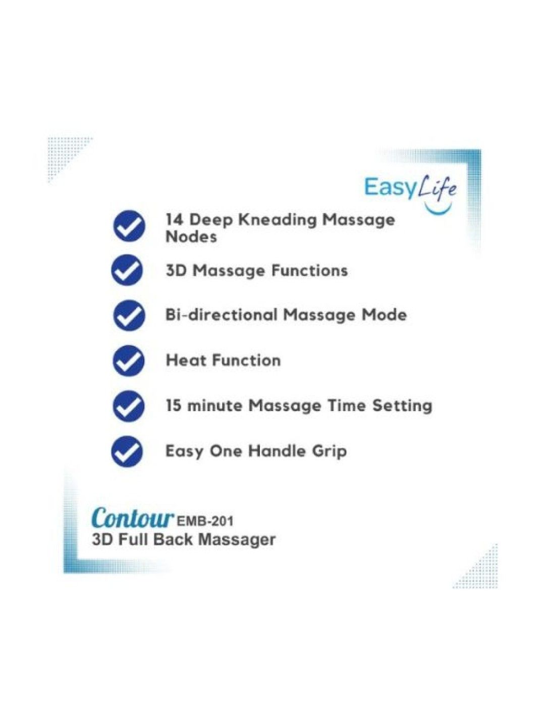 Easylife 3D Technology Massager (No Color- Image 4)