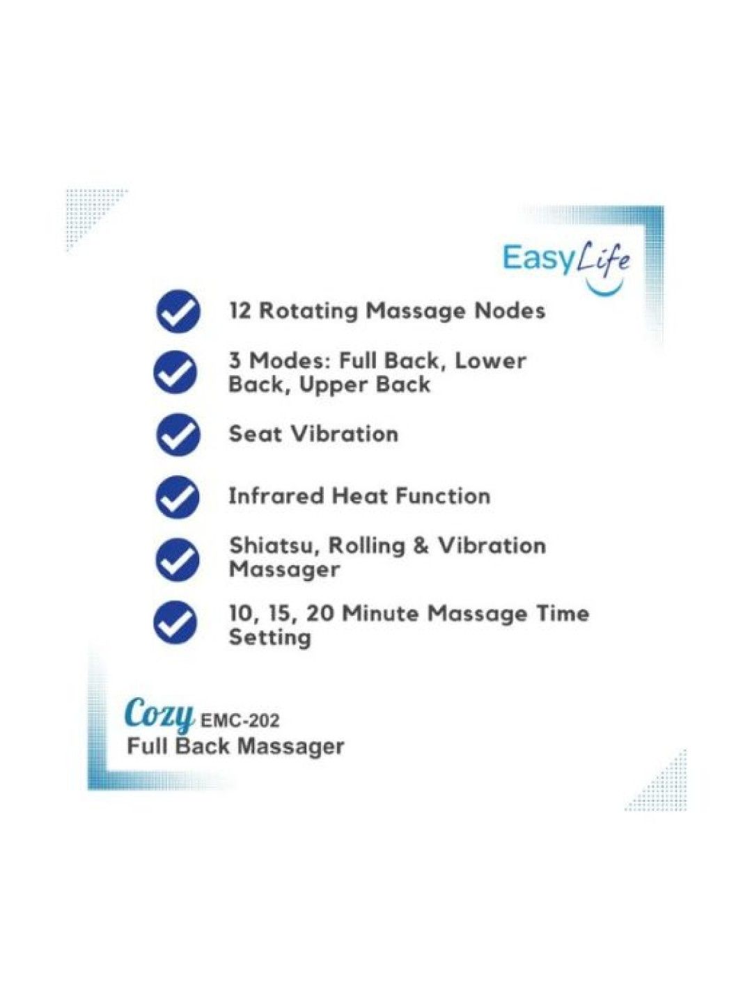 Easylife Full Back Massager (No Color- Image 4)