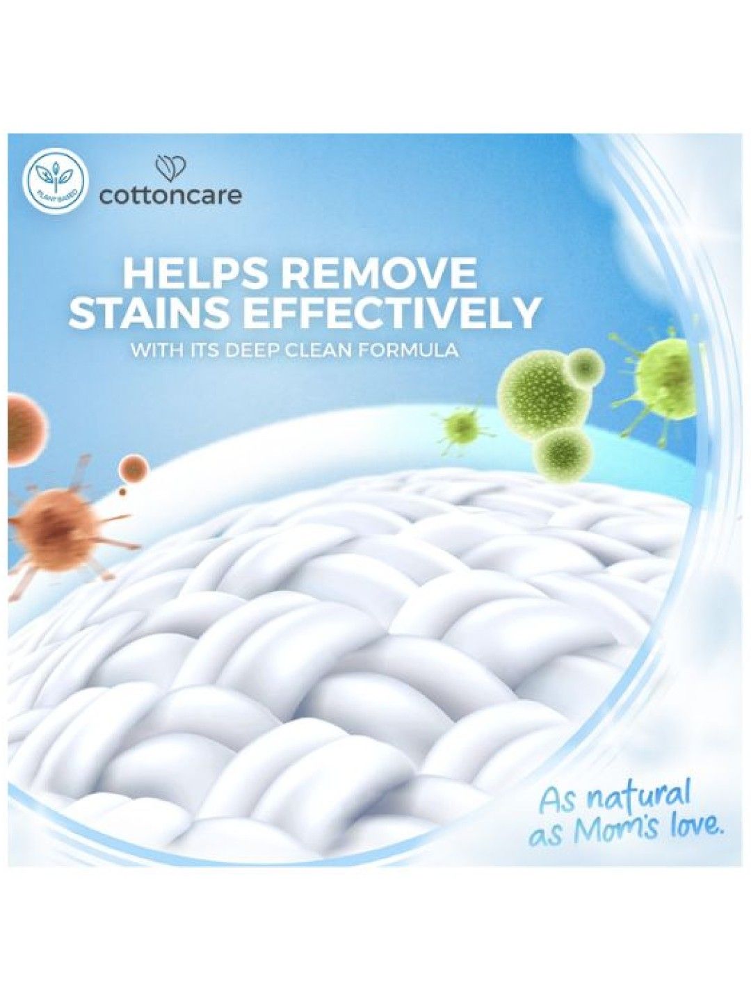 Cotton Central™ Cottoncare Plant-Based Stain Remover 2 Pack (1000g) (No Color- Image 4)