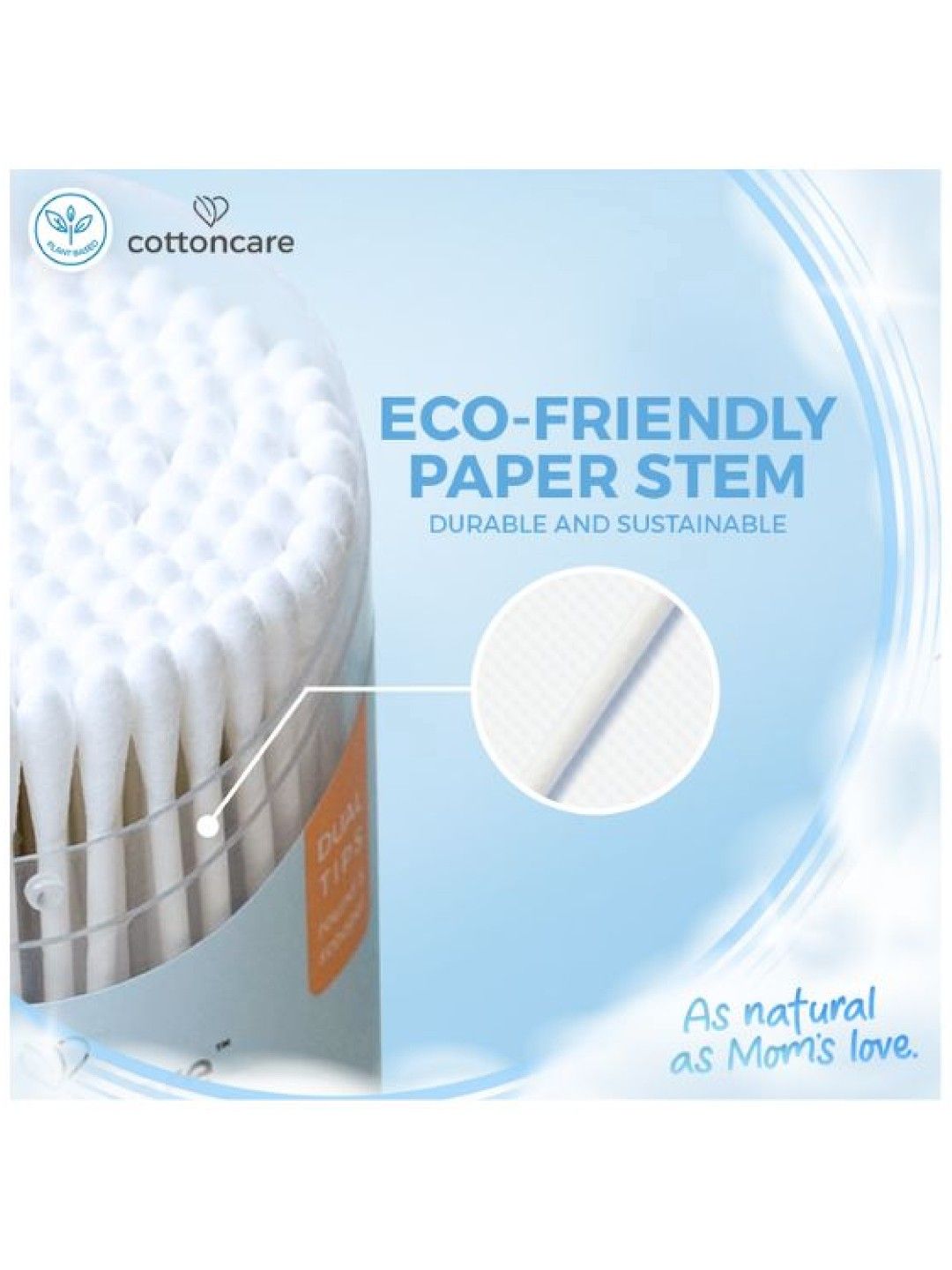 Cotton Central™ Cottoncare Baby Cotton Buds - Scooper 2 Pack (800 Tips) (No Color- Image 4)