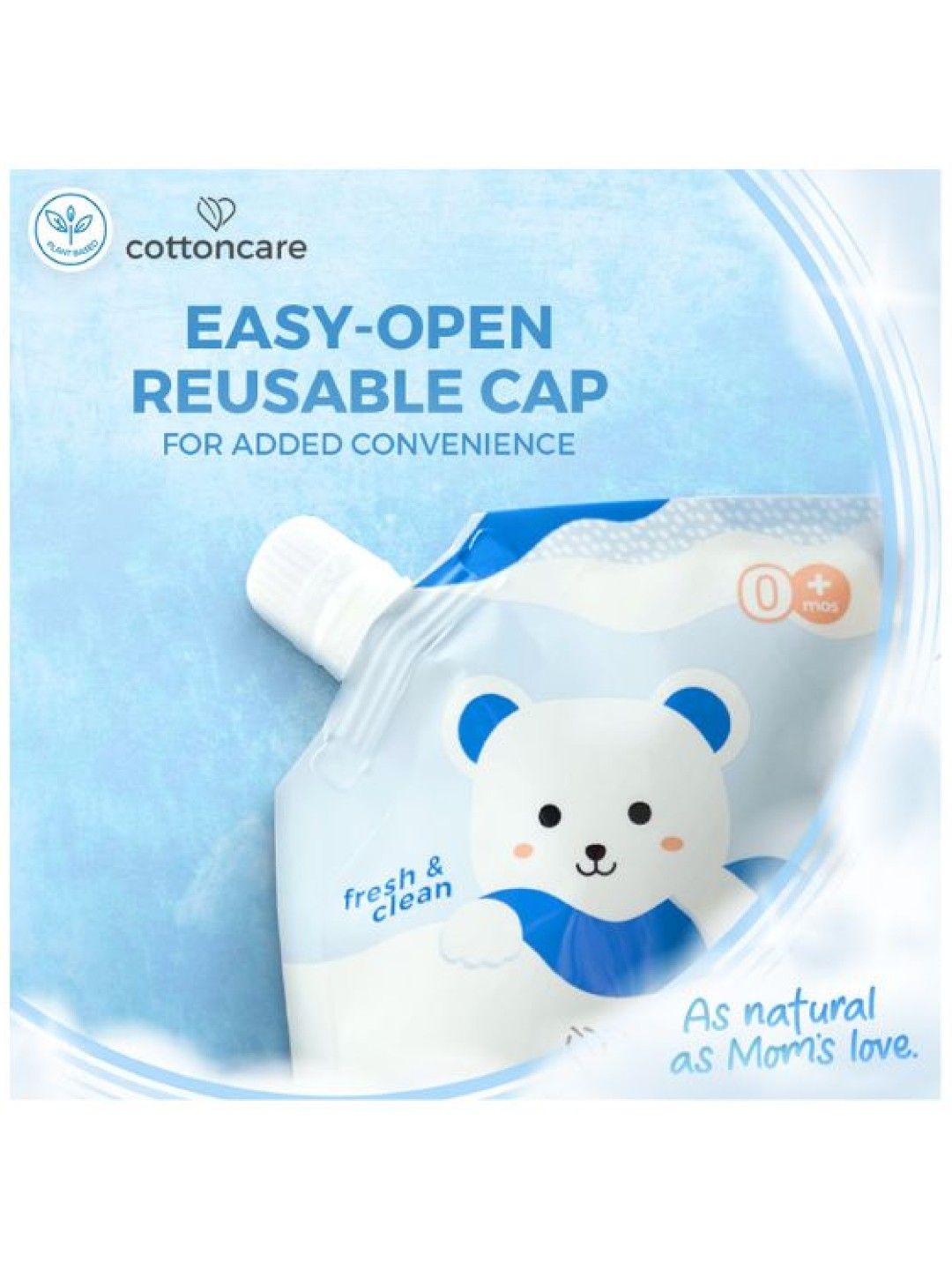 Cotton Central™ Cottoncare Baby Fabric Softener - Original 6 Pack (3000 ml) (No Color- Image 4)