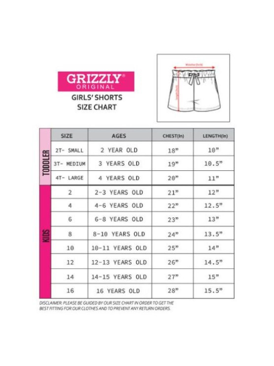 Grizzly Girls Twill Highwaist Short (Navy Blue- Image 4)