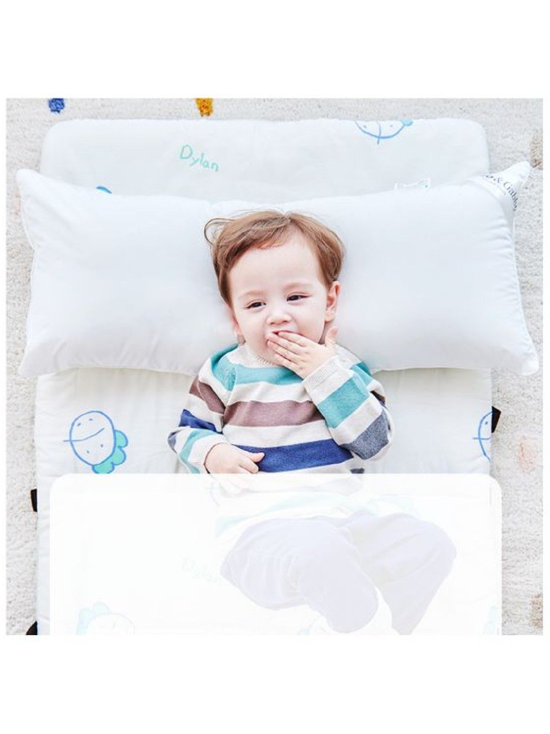 Milo & Gabby Microfiber Long Pillow (No Color- Image 4)