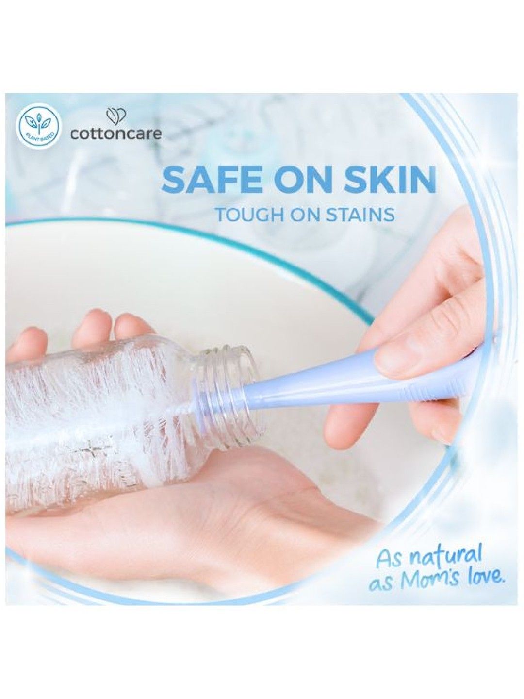 Cotton Central™ Cottoncare Natural Baby Bottle Wash - Unscented (3000 ml) (No Color- Image 4)
