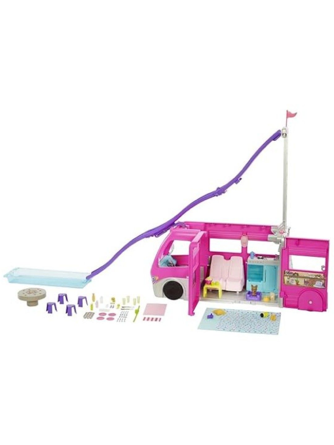 Barbie Dream Camper Vehicle (No Color- Image 1)