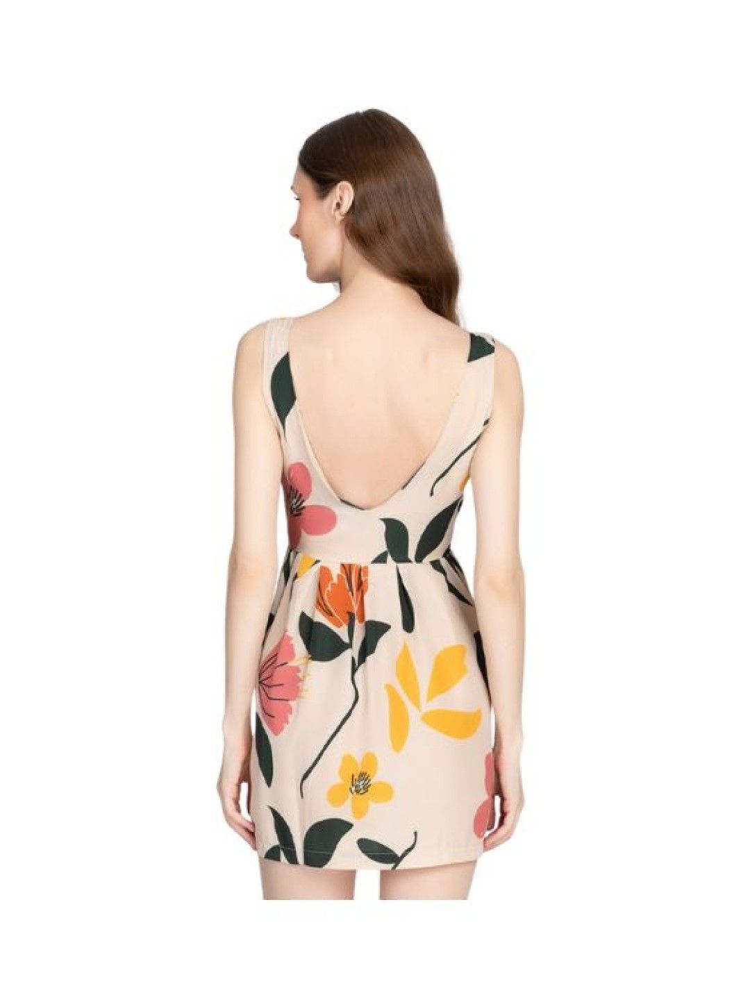 Eve's Chic Ileana Sweetheart Neckline Mini Dress (No Color- Image 4)