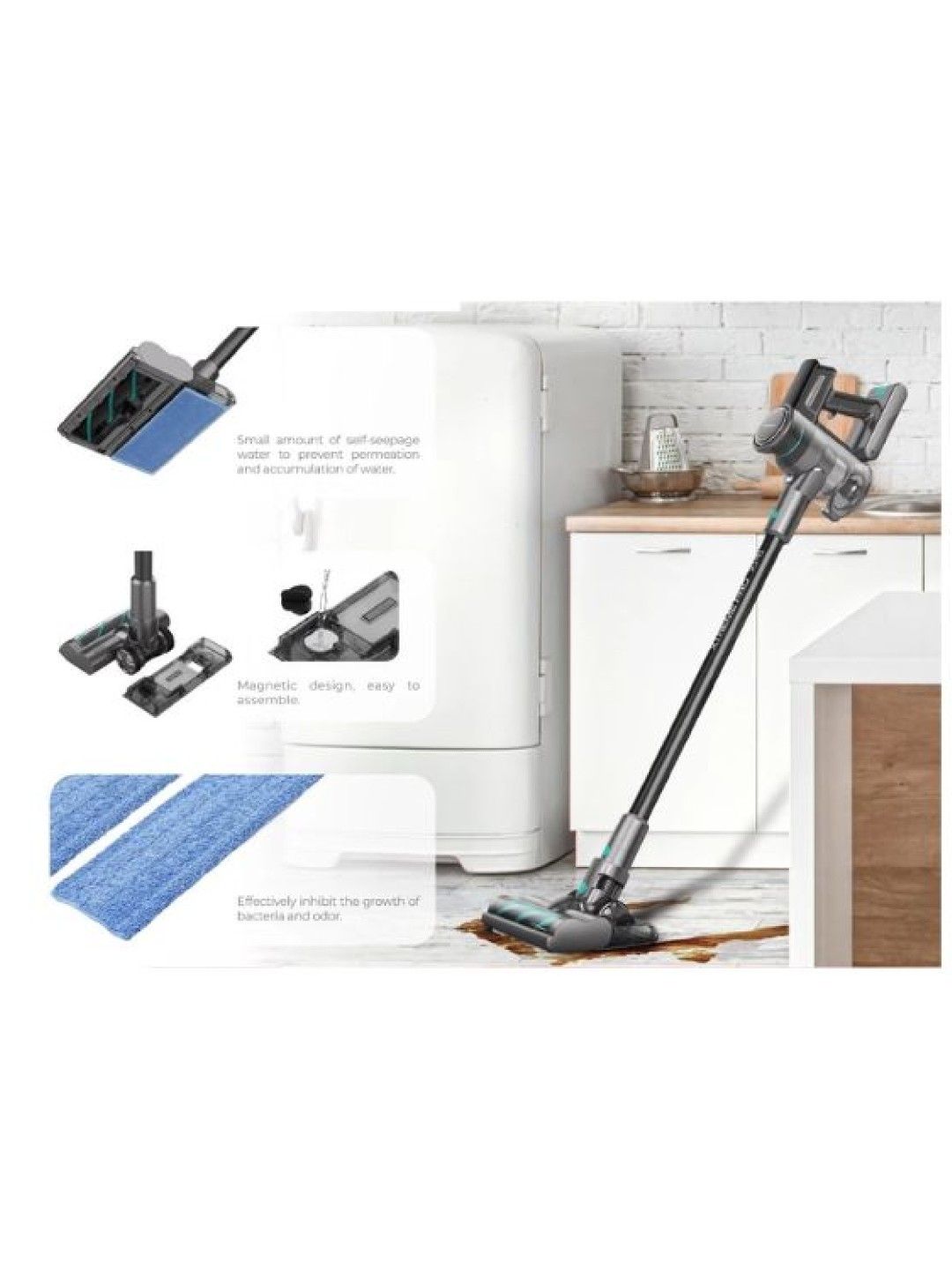 Perysmith Cordless Vacuum Cleaner - Xtreme Series XP6 (No Color- Image 4)