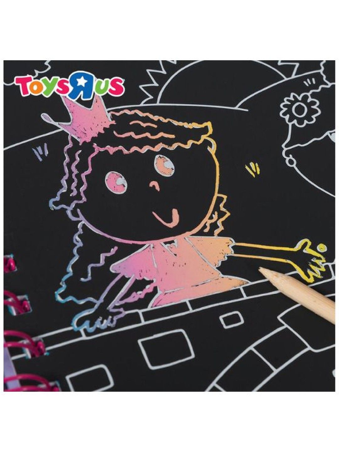 Toys R Us Creation Nation Scratch Book - Princesses (No Color- Image 3)