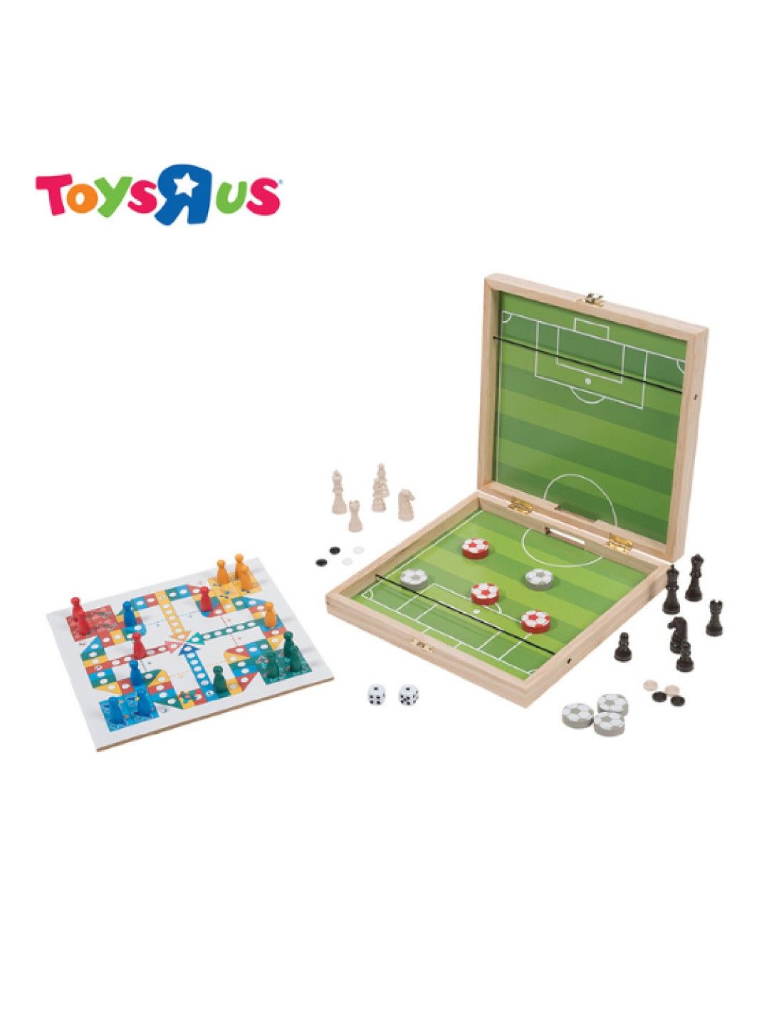 Toys R Us Play Pop Games : 6-in-1 Classic Games (No Color- Image 1)