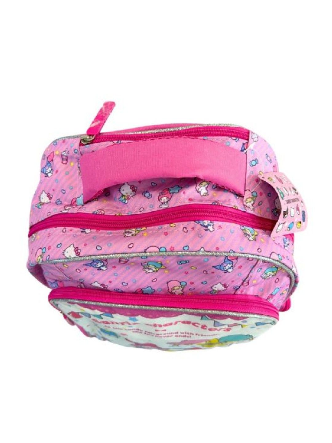 Sanrio Characters Amusement Park 16inches School Backpack with Rain Hood (No Color- Image 4)