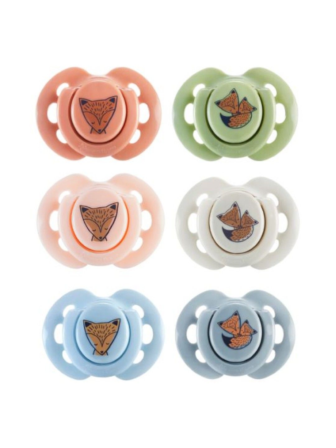 Tommee Tippee Fun Pacific Soothers (2-pack) (Green and Pink- Image 2)