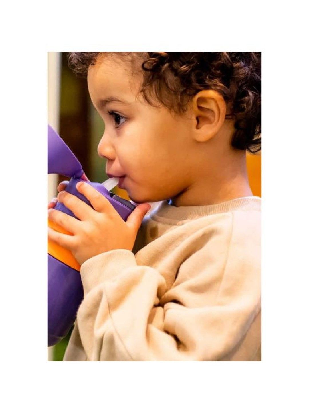 Tommee Tippee Superstar Flip Top Sportee Cup Bottle (500ml) - Purple (No Color- Image 4)