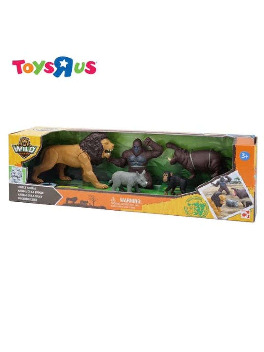 Toys R Us Wild Quest Jungle Animal Playset (No Color- Image 4)