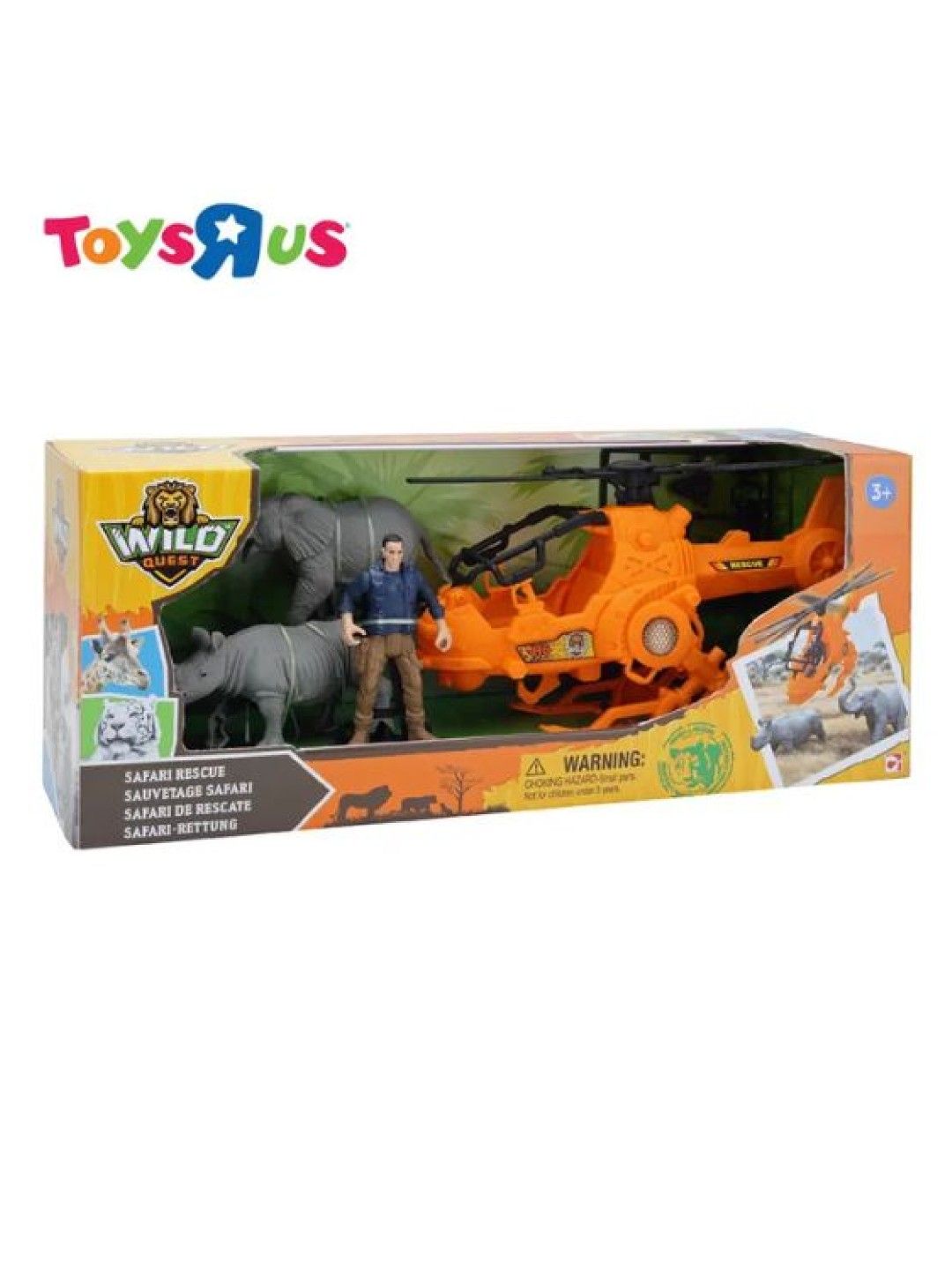 Toys R Us Wild Quest Safari Animal Rescue (No Color- Image 4)
