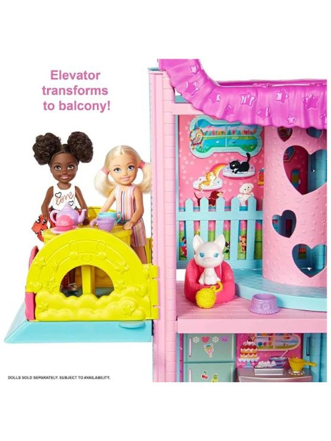Barbie Chelsea House (No Color- Image 3)