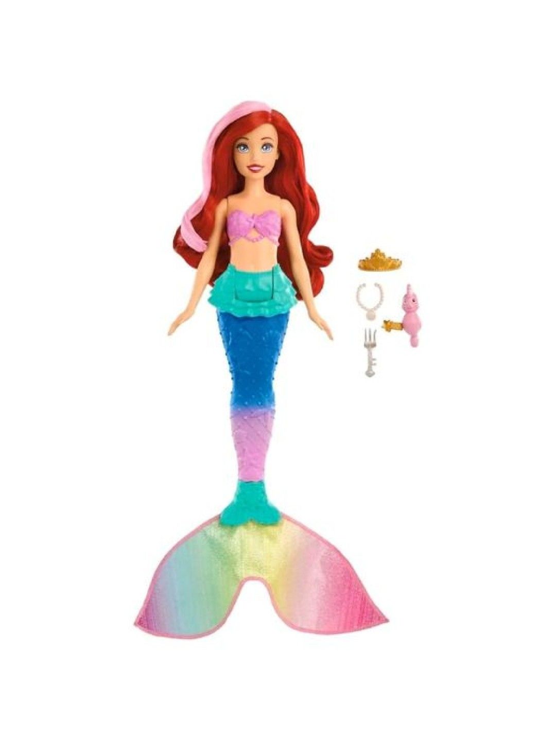 Disney Princess Swim & Splash Ariel Doll (No Color- Image 1)