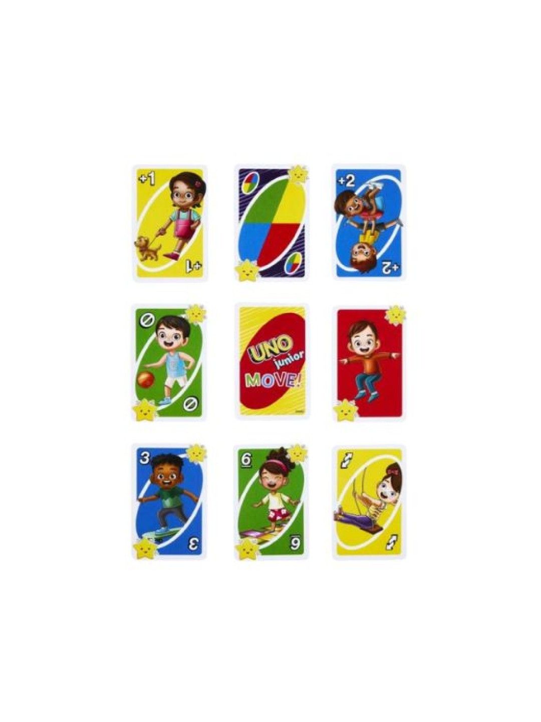 Mattel Games Uno Junior Move! Family And Kids Card Game (No Color- Image 4)