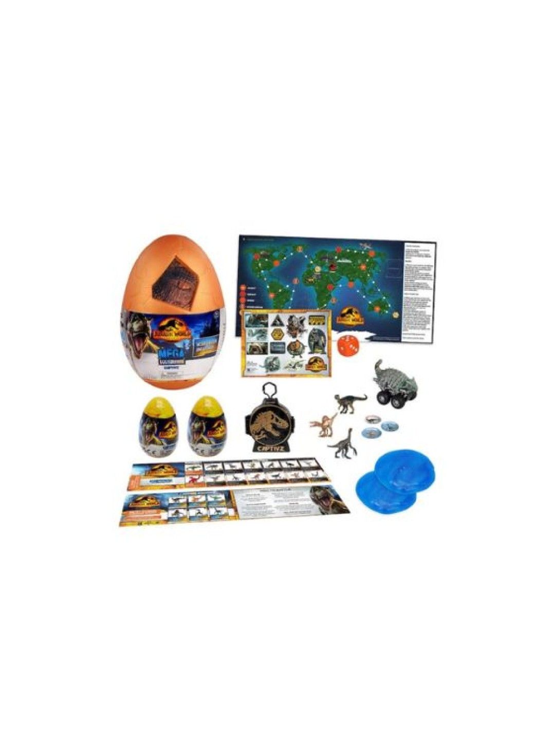 Jurassic World Jurassic Captivz Dominion Mega Egg (No Color- Image 4)