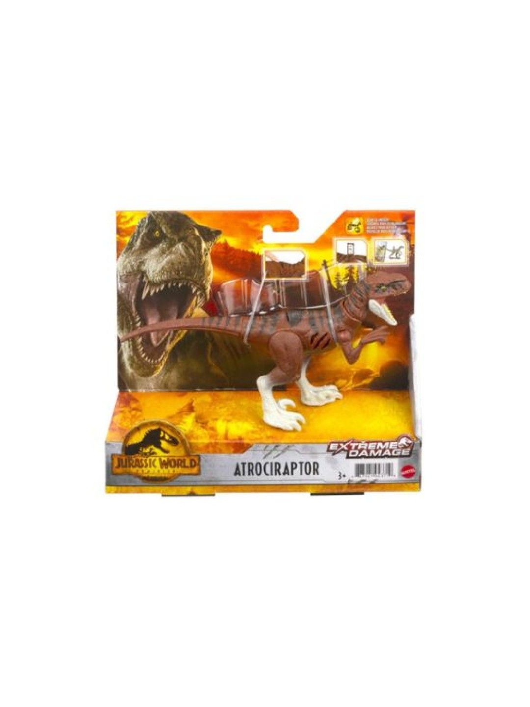Jurassic World Extreme Damage Feature Dino Speed Dinosaur Figure (No Color- Image 4)