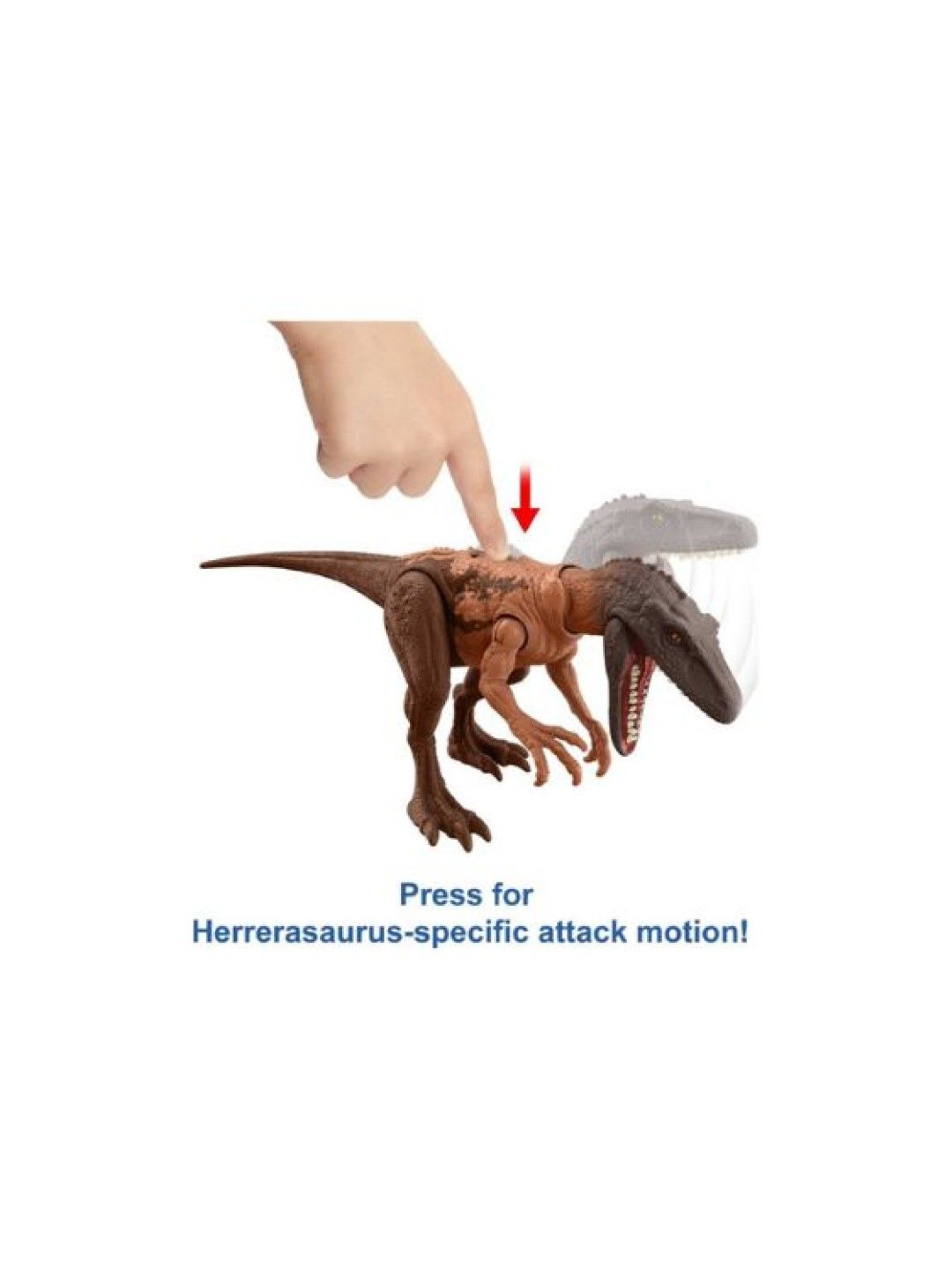 Jurassic World Strike Attack Herrerasaurus (No Color- Image 4)