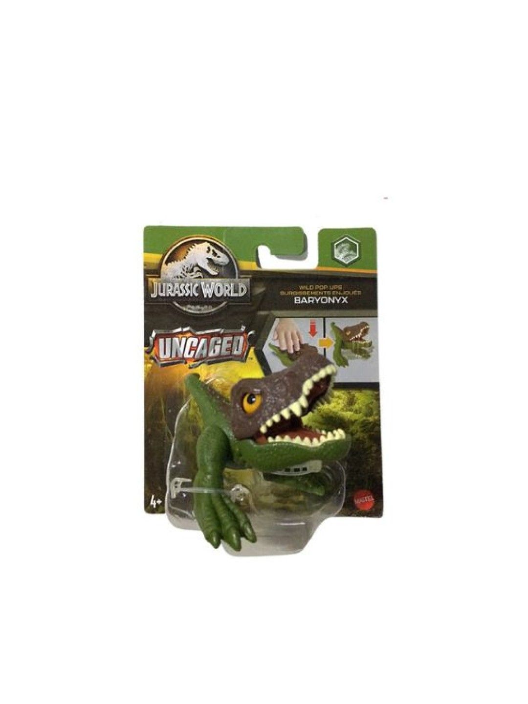 Jurassic World Uncaged Wild Pop Up Baryonyx (No Color- Image 4)
