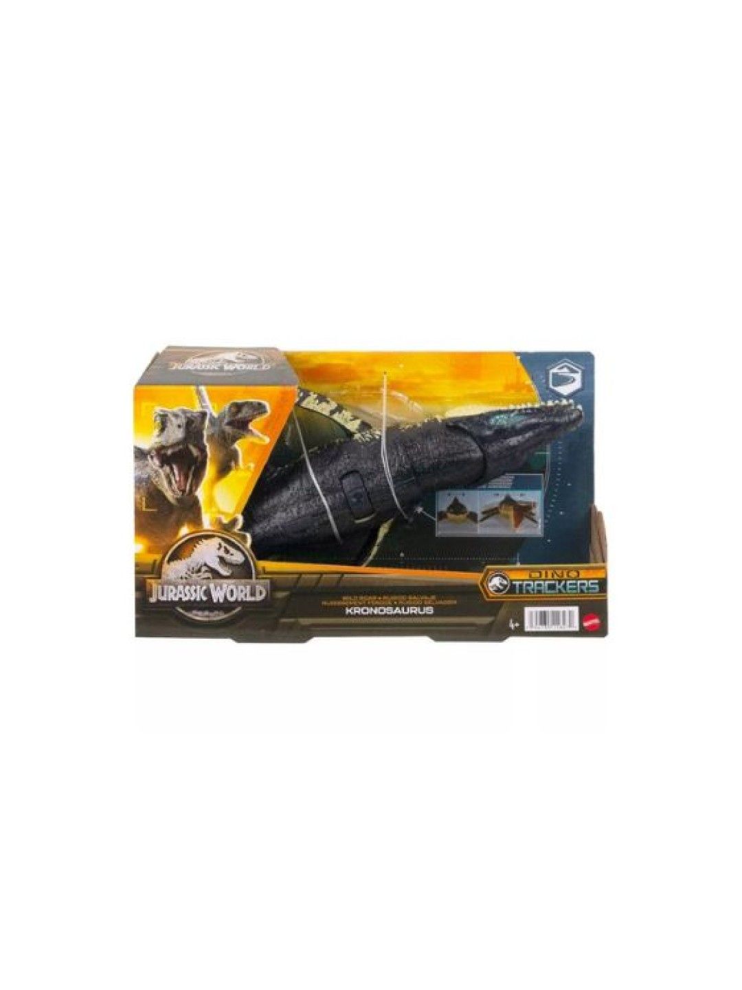 Jurassic World Wild Roar Kronosaurus Dinosaur (No Color- Image 4)