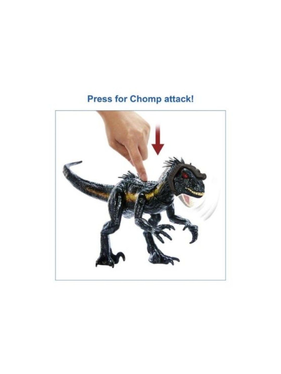 Jurassic World Track N Attack Indoraptor Figure (No Color- Image 4)