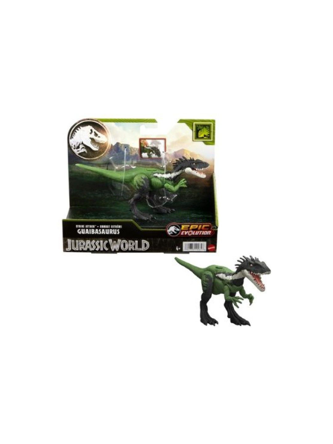 Jurassic World Strike Attack Guaibasurus Dinosaur Toy with Single Strike Action (No Color- Image 4)
